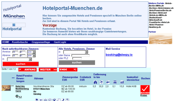 hotelportal-muenchen.de