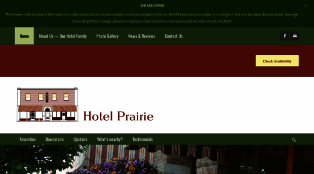 hotelprairie.com