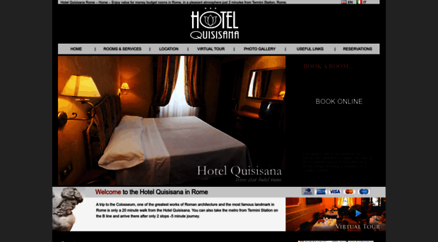 hotelquisisanaroma.com