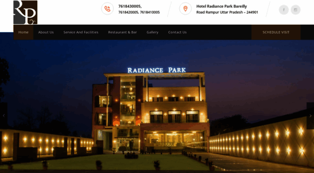 hotelradiancepark.com