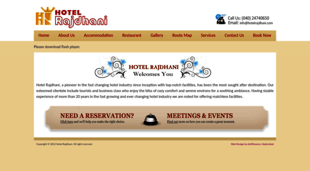 hotelrajdhani.com