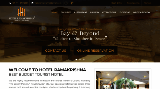 hotelramakrishna.com