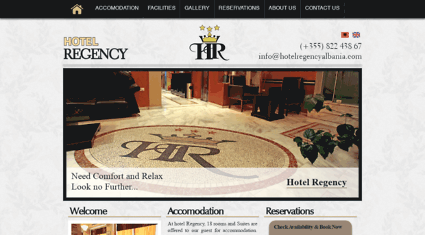 hotelregencyalbania.com