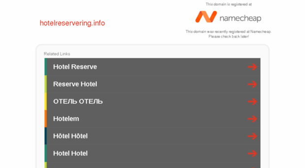 hotelreservering.info