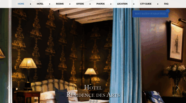 hotelresidencedesartsparis.com