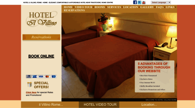 hotelresidenceilvillino.com