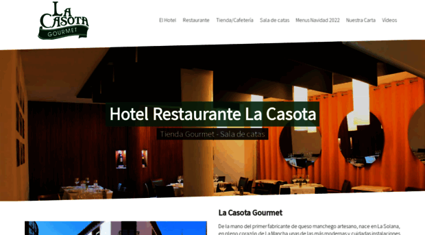 hotelrestaurantelacasota.com