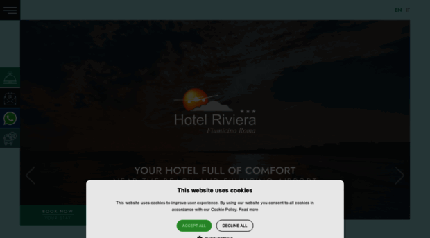 hotelrivierafiumicino.com