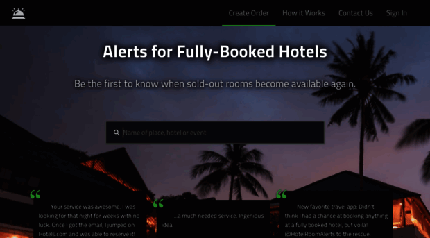 hotelroomalerts.com