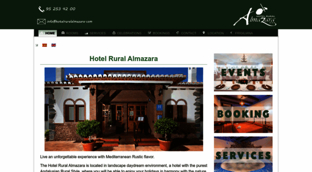 hotelruralalmazara.com