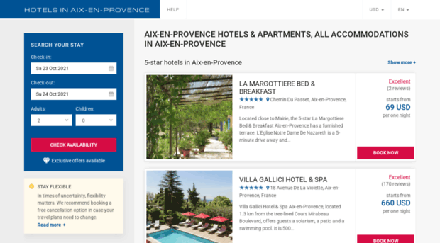 hotels-aixenprovence.com