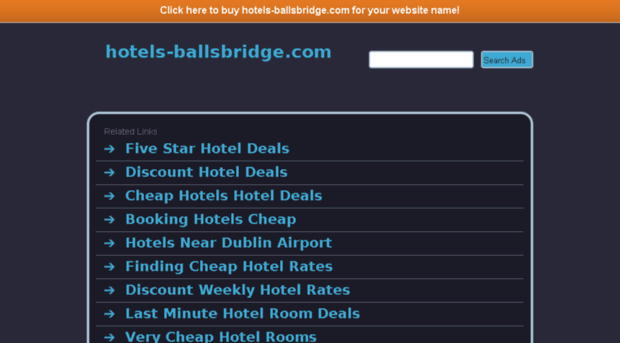 hotels-ballsbridge.com