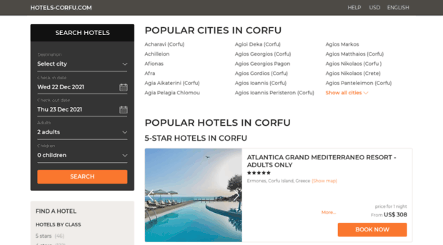 hotels-corfu.com