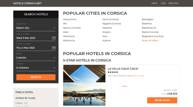 hotels-corsica.net