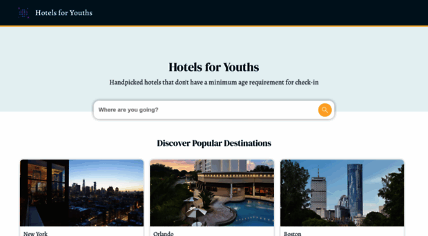 hotels-for-youths.com