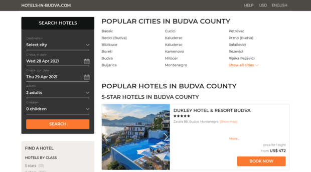 hotels-in-budva.com