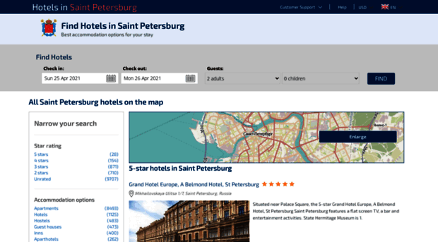 hotels-in-saintpetersburg.org