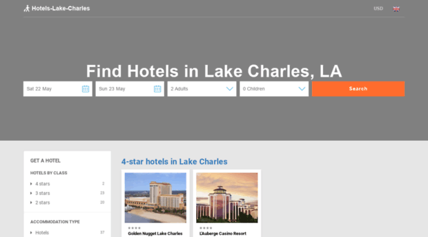 hotels-lake-charles.com
