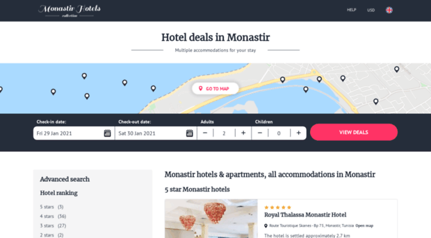 hotels-monastir.com