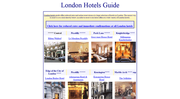 hotels-of-london.co.uk