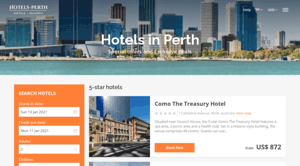 hotels-perth.com