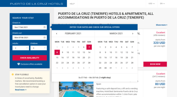 hotels-puertodelacruz.com