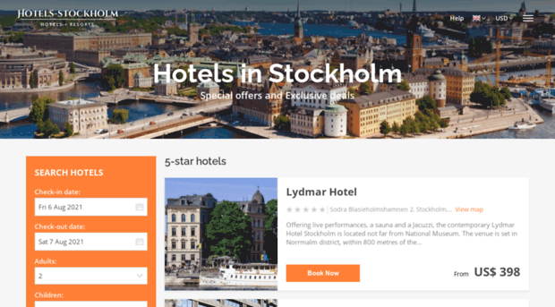 hotels-stockholm.net