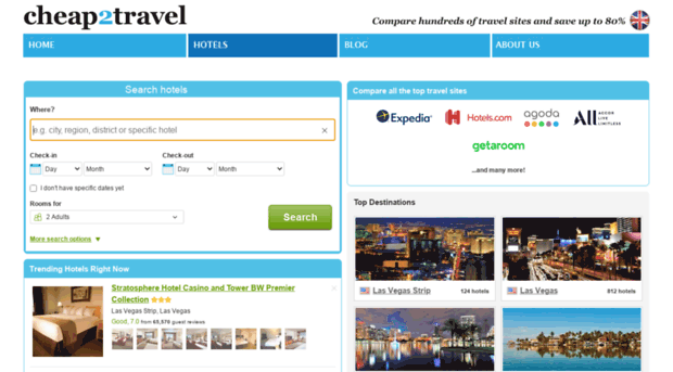 hotels.cheap2travel.co.uk