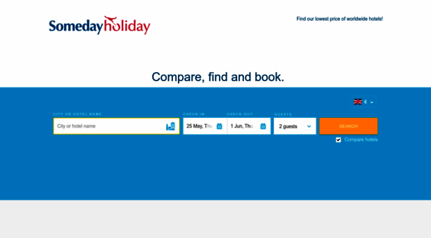 hotels.somedayholiday.com