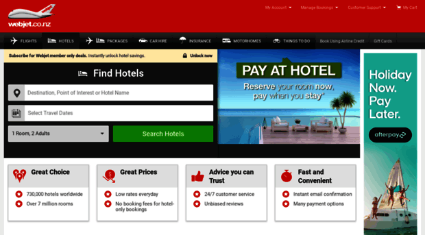 hotels.webjet.co.nz