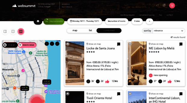 hotels.websummit.com