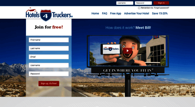 hotels4truckers.com