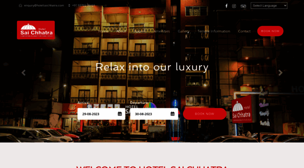 hotelsaichhatra.com