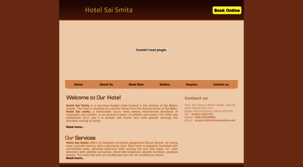 hotelsaismita.com