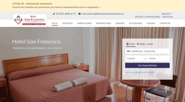 hotelsanfranciscomexico.mx
