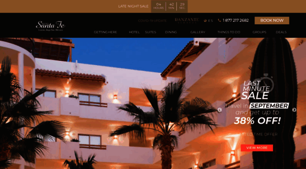 hotelsantafeloreto.com