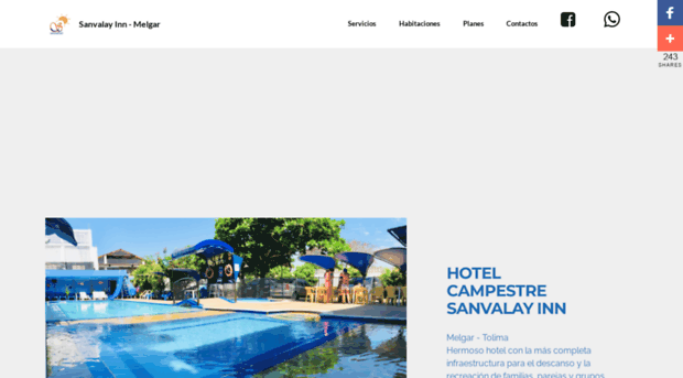 hotelsanvalay.com