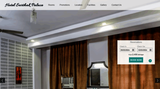 hotelsarthakpalace.com