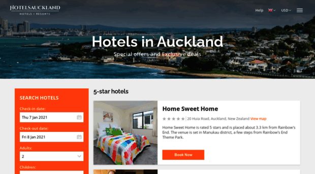 hotelsauckland.net