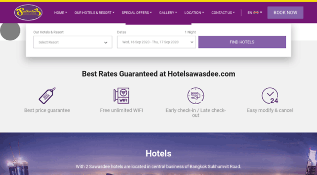 hotelsawasdee.com