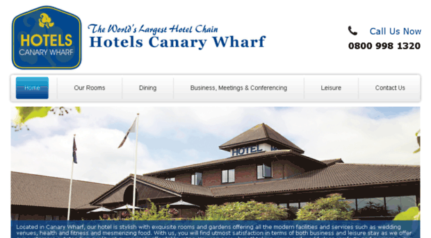 hotelscanarywharf.net