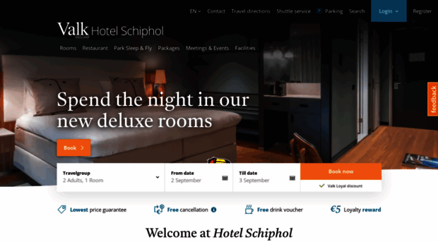 hotelschiphol.com