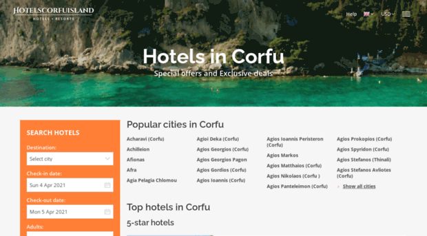 hotelscorfuisland.com