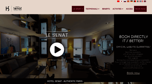 hotelsenat.com