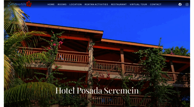 hotelseremeinroatan.com