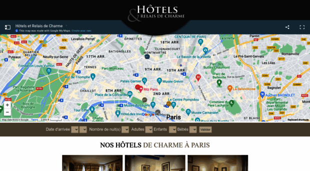 hotelsetrelaisdecharme.com