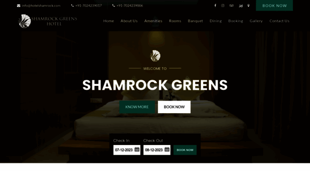 hotelshamrock.com