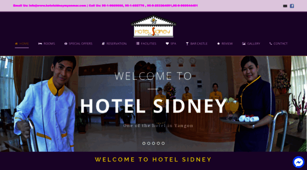 hotelsidneymyanmar.com