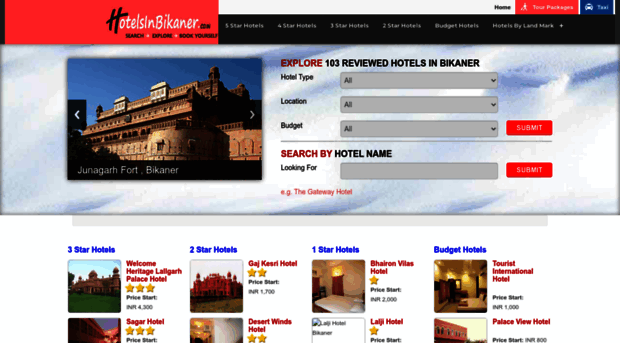 hotelsinbikaner.co.in