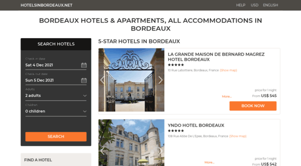 hotelsinbordeaux.net